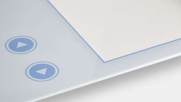 Impactinator® Glass - Tlač detailného záberu skleneného povrchu