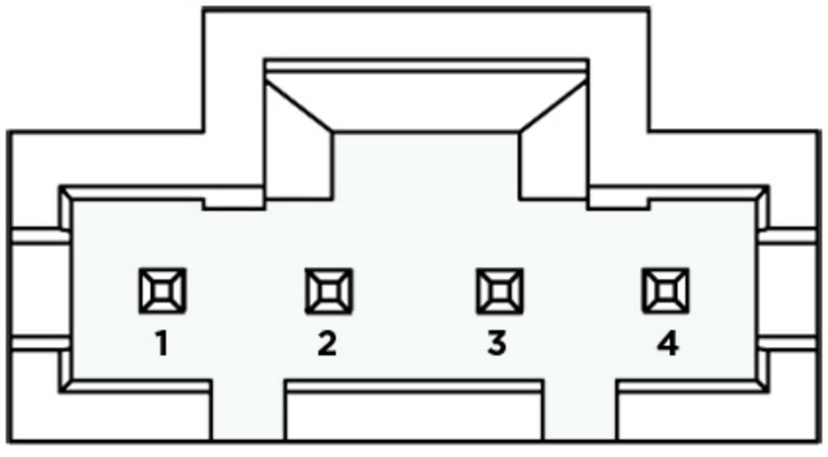 Touchscreen Controller 4 Draht Pinout