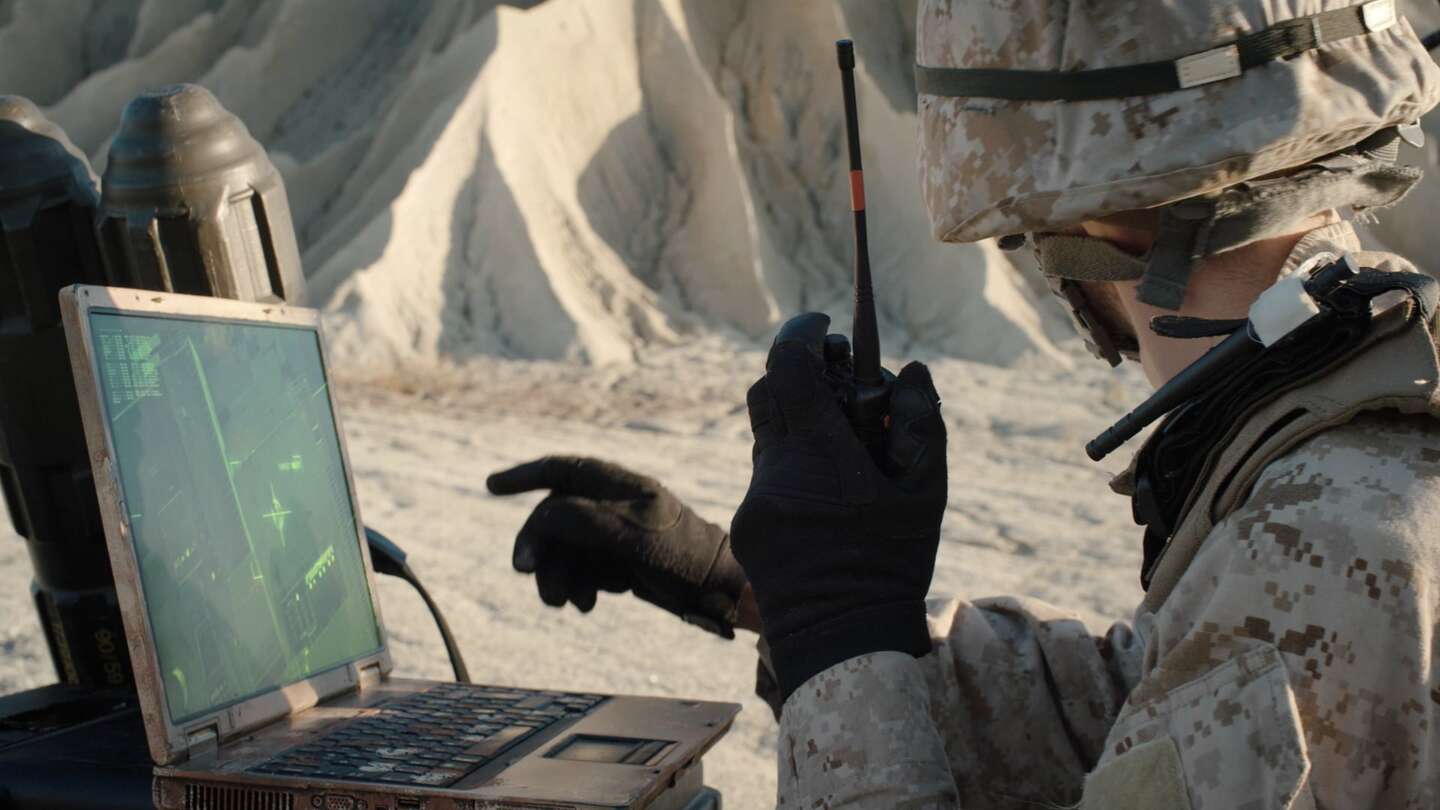 Militair touchscreen